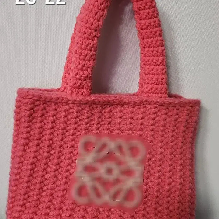 [BUNJANG] Handmade Tote Bag / 손뜨개가방 토트가방