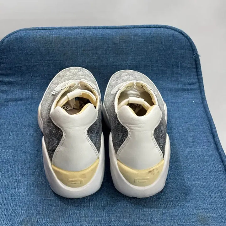 [BUNJANG] Fornarina Silver Sequin Platform Sneakers / (W240) 포르나리나(Fornarina) 실버 스팽글 플랫폼 스니커즈