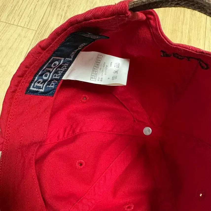 [BUNJANG] Polo Leather Strap Ball Cap / 폴로 가죽스트랩 볼캡 모자