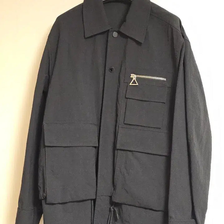 [BUNJANG] Solid Homme 22SS Black Pocket Jacket / 솔리드 옴므 22SS 블랙 포켓 자켓