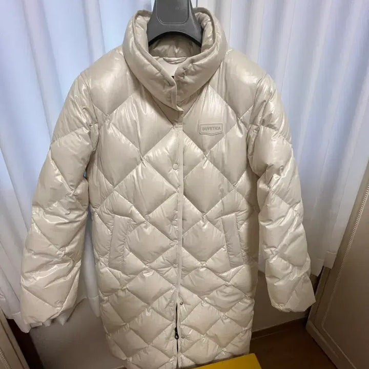 [BUNJANG] Duvetica Lipina Long Down Padded Jacket Ivory / 듀베티카 리피나 롱패딩 아이보리