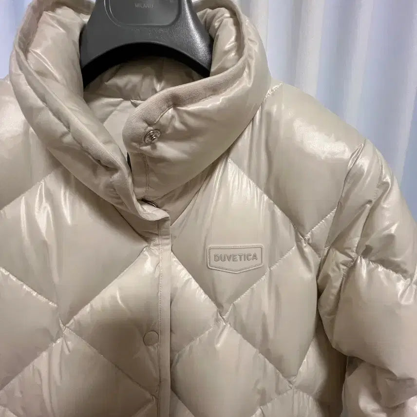 [BUNJANG] Duvetica Lipina Long Down Padded Jacket Ivory / 듀베티카 리피나 롱패딩 아이보리