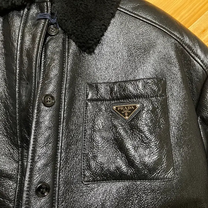 [BUNJANG] Prada Shearling Jacket / Prada shearing jacket 프라다 무스탕