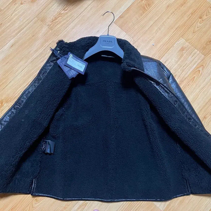 [BUNJANG] Prada Shearling Jacket / Prada shearing jacket 프라다 무스탕