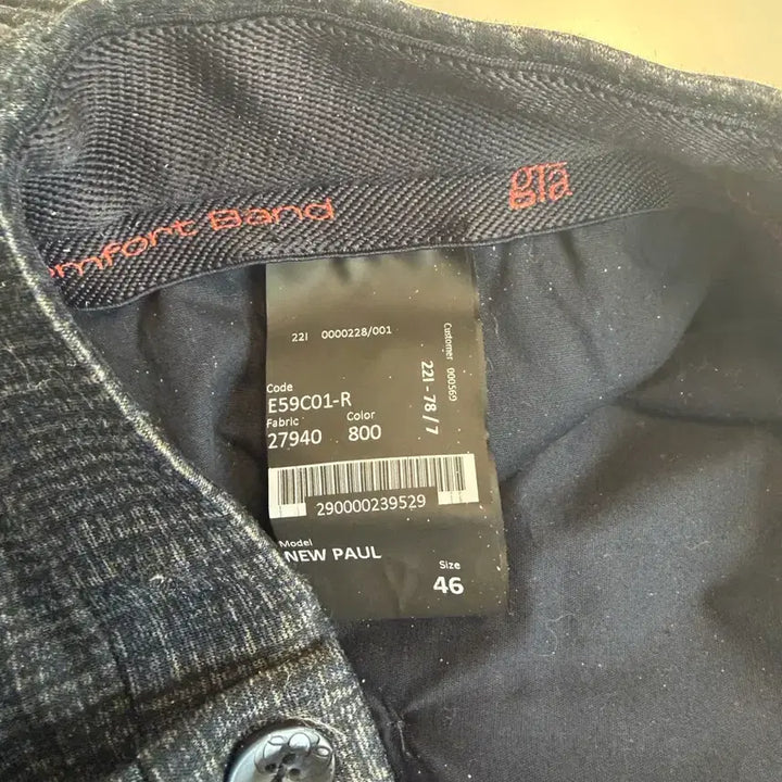 [BUNJANG] G.T.A Il Pantalone Checkered Slacks / 지티아 [G.T.A Il Pantalone] 체크 슬랙스