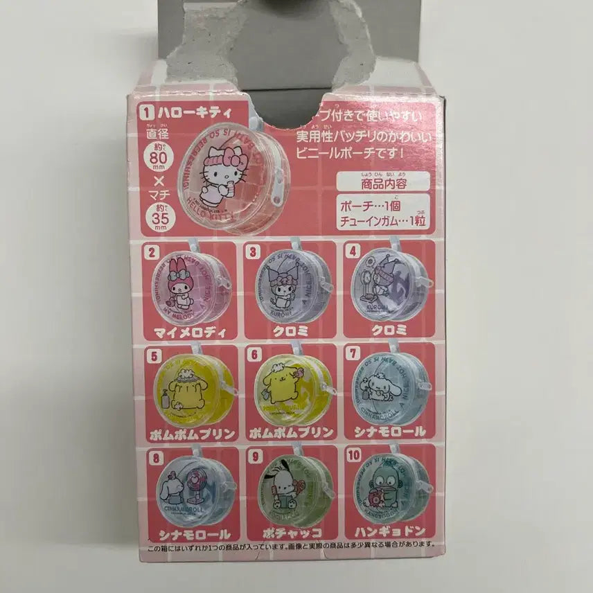 [BUNJANG] Sanrio Hello Kitty Clear Pouch / 산리오 헬로키티 클리어 파우치