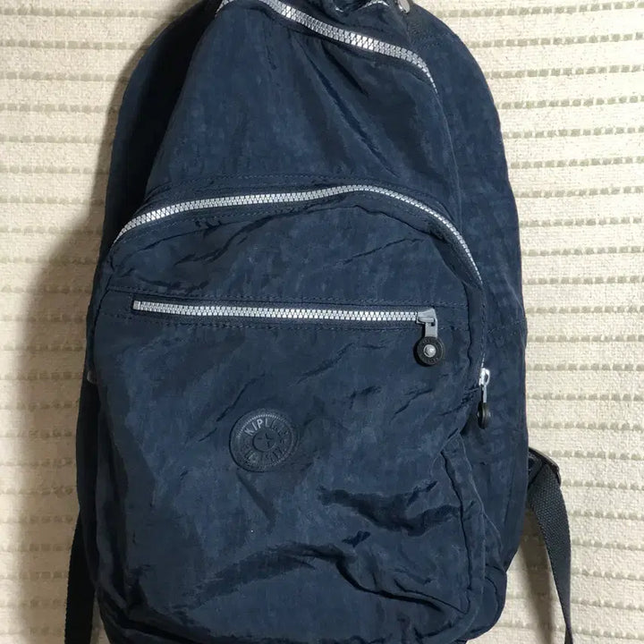 [BUNJANG] Vintage Kipling Y2K Navy Backpack / 빈티지 키플링 Y2K 네이비 백팩 책가방 노트북가방