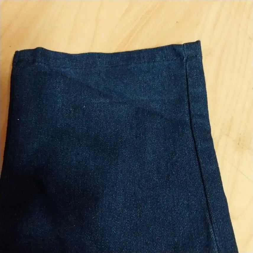 [BUNJANG] Denim Pants / 진청 허리밴딩 데님 새 바지