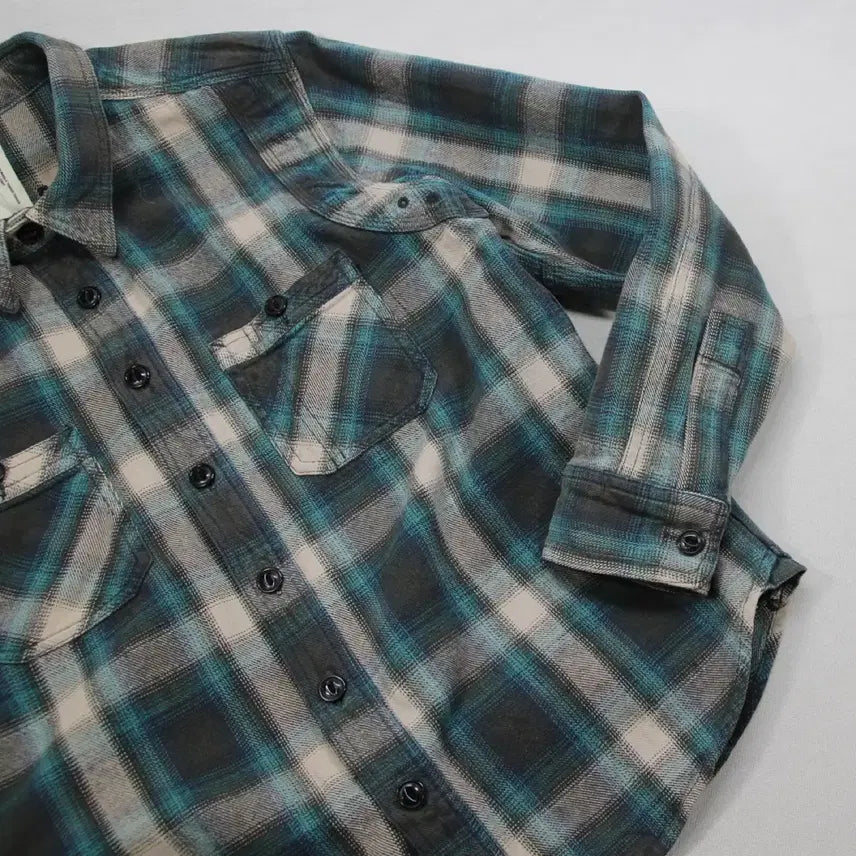 [BUNJANG] C.A.B. CLOTHING Work Check Shirt / C.A.B. CLOTHING 워크 체크 셔츠 (남성용 93)