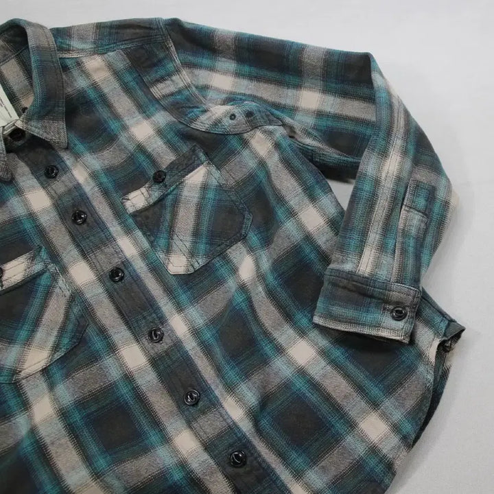 [BUNJANG] C.A.B. CLOTHING Work Check Shirt / C.A.B. CLOTHING 워크 체크 셔츠 (남성용 93)
