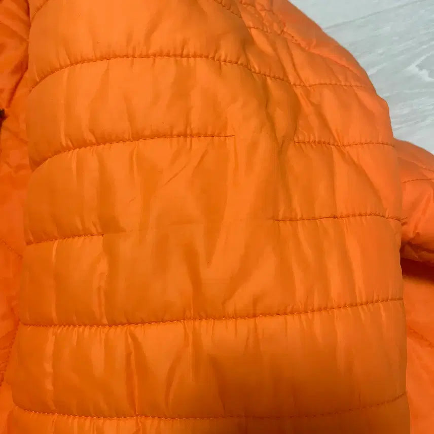 [BUNJANG] Stussy Orange Quilted Lightweight Jacket L / 스투시 오렌지 퀄팅 경량점퍼 L