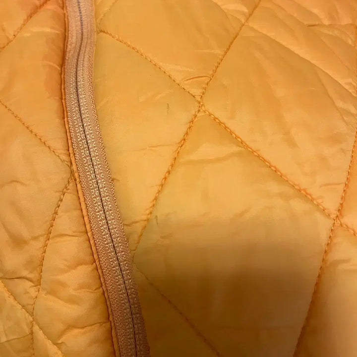 [BUNJANG] Stussy Orange Quilted Lightweight Jacket L / 스투시 오렌지 퀄팅 경량점퍼 L