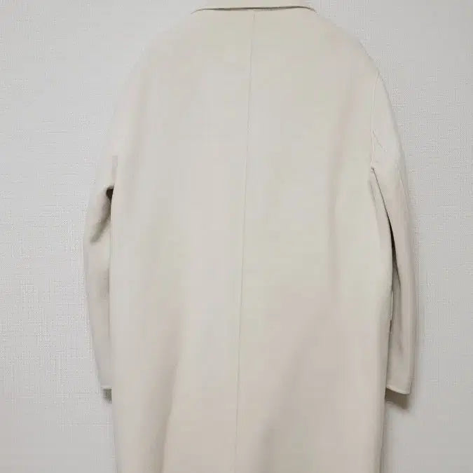 [BUNJANG] Calvin Klein Ivory Coat 55 / 한섬 CK 새상품 캘빈클라인 아이보리 코트55.