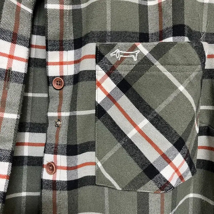 [BUNJANG] Louis Castelo Winter Check Shirt / 루이까스텔 겨울 체크 셔츠