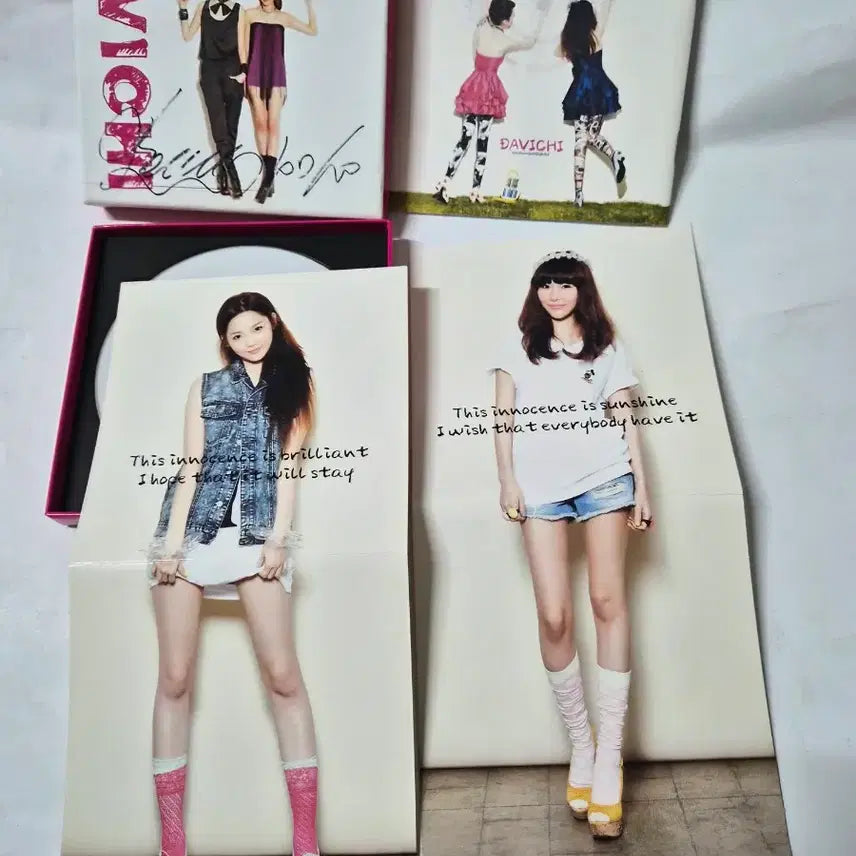 [BUNJANG] Davichi Innocence Mini Album Signed CD / 다비치 Innocence 미니앨범 민트급친필싸인cd