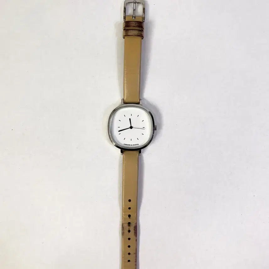 [BUNJANG] Caban de Zucca Sablé Watch / Caban de Zucca 카반 드 주카 [사브레] 와치 가죽 손목시계