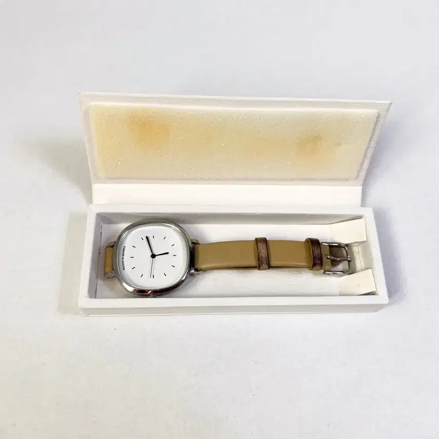 [BUNJANG] Caban de Zucca Sablé Watch / Caban de Zucca 카반 드 주카 [사브레] 와치 가죽 손목시계