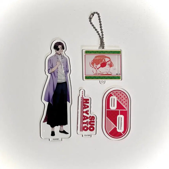 [BUNJANG] WINBRE Hayato Acrylic Stand & Keyring Bundle Set / ~3/31) 윈브레 스오 하야토 아크릴 스탠드, 키링 일괄