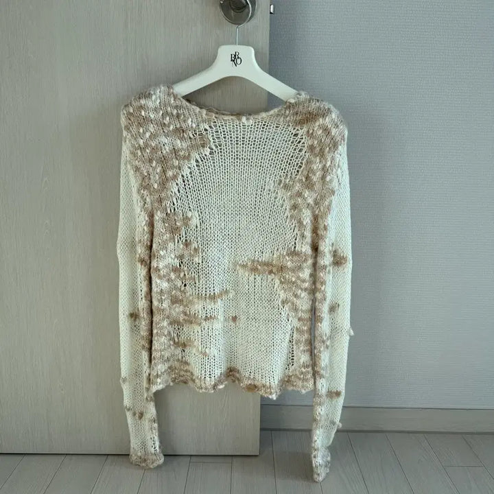 [BUNJANG] Loose Fit Knit Sweater / 루즈핏 니트 스웨터, 눈꽃 니트