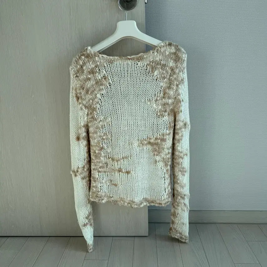 [BUNJANG] Loose Fit Knit Sweater / 루즈핏 니트 스웨터, 눈꽃 니트