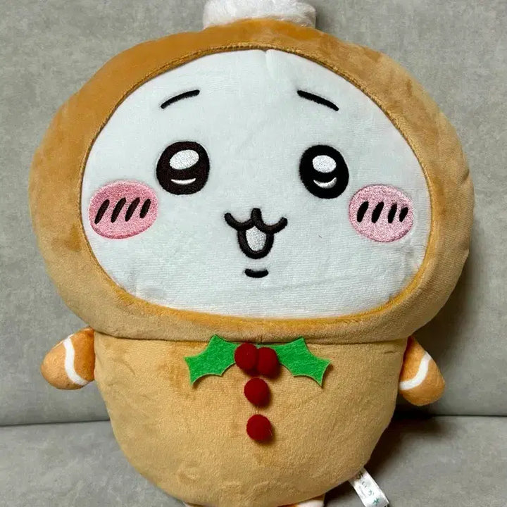 [BUNJANG] Munjeonggwi Chiikawa Usagi Christmas Medium Plush Bundle Set / 2종 일괄 먼작귀 치이카와 우사기 크리스마스 중형 인형