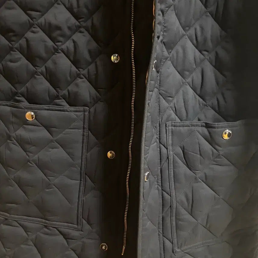 [BUNJANG] Burberry 12Y Quilted Hooded Jacket / 버버리 블랙 퀼팅 후드 자켓 12Y