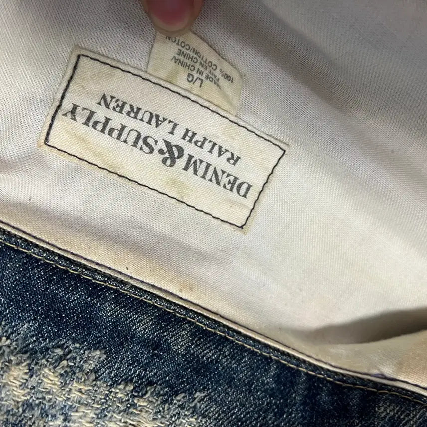 [BUNJANG] Polo Denim & Supply Denim Jacket L / 폴로 데님앤서플라이 청자켓 L