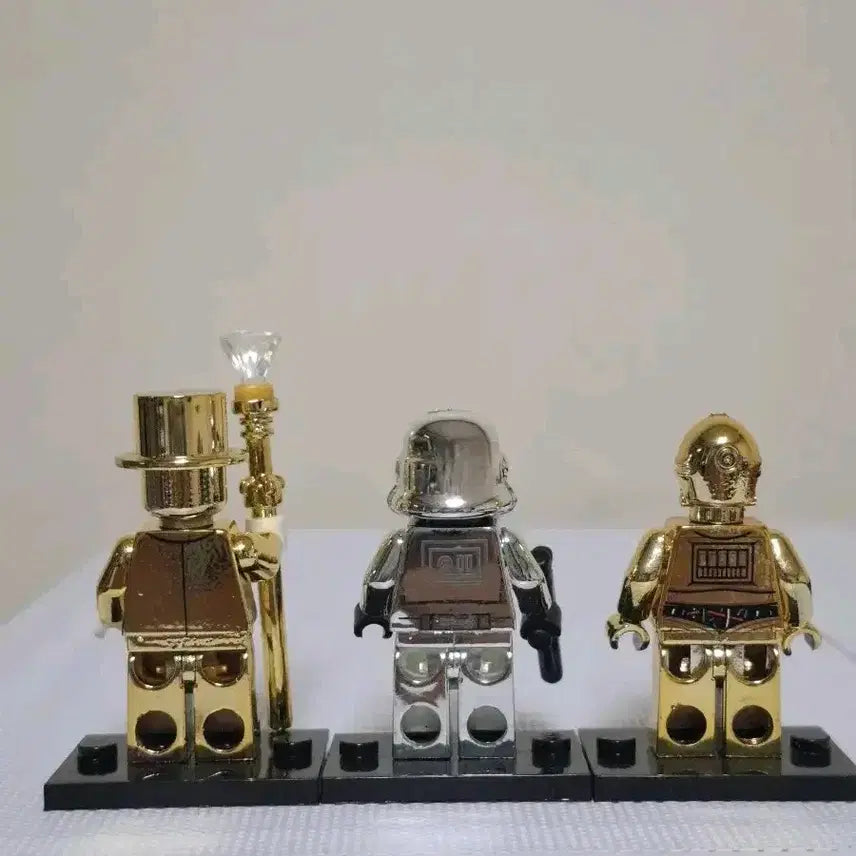 [BUNJANG] Lego Star Wars C3PO Stormtrooper Mr. Gold Figure / 레고 스타워즈 c3po 스톰트루퍼 미스터 골드 피규어