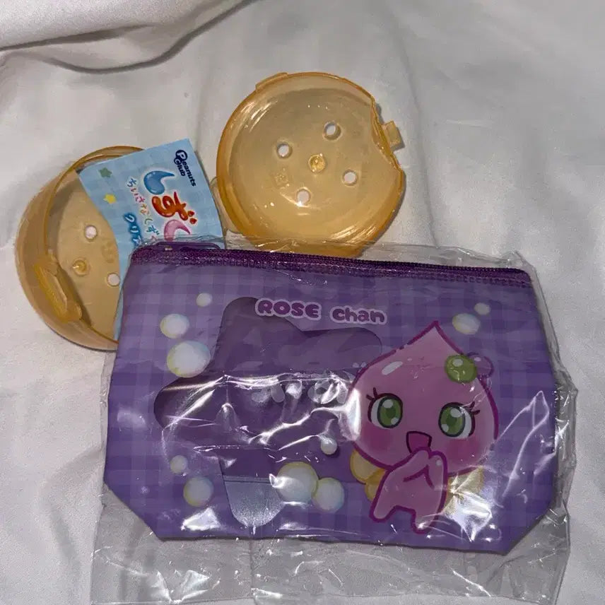 [BUNJANG] Rosé Gacha Clear Pouch Random Toy / 시즈쿠짱 클리어 파우치 가챠 랜덤토이 로제짱 (교환도가능)