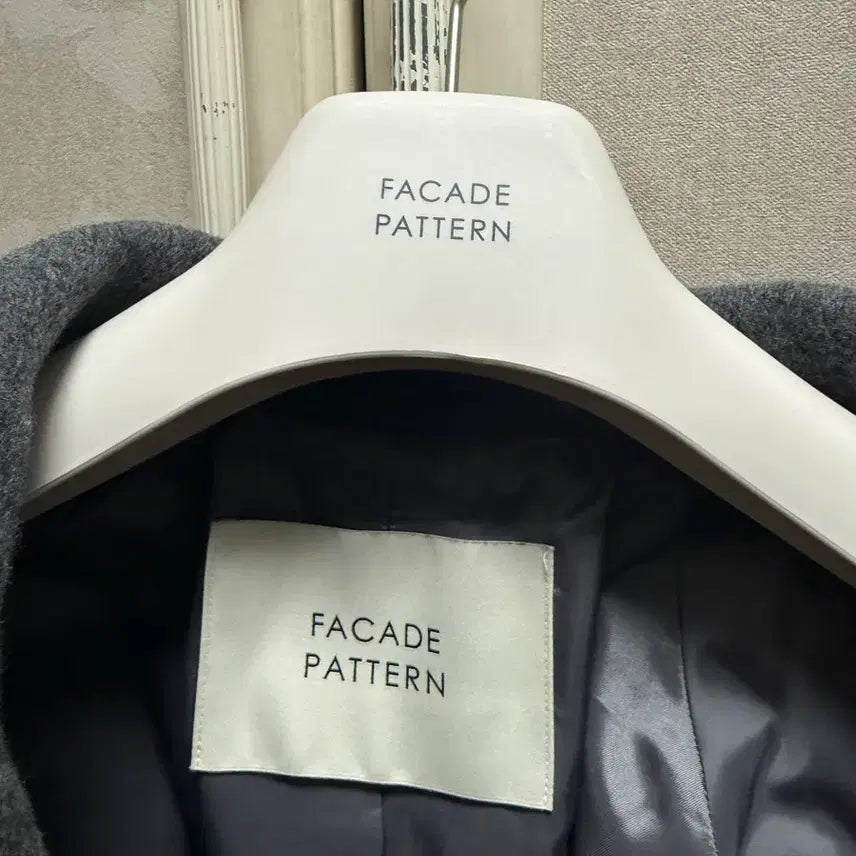 [BUNJANG] No Group/Member Information. Balmacan Coat Charcoal M / 파사드패턴 발마칸코트 차콜 M(마지막 가격내림)