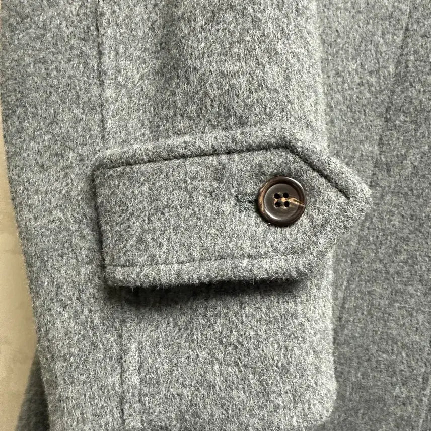 [BUNJANG] No Group/Member Information. Balmacan Coat Charcoal M / 파사드패턴 발마칸코트 차콜 M(마지막 가격내림)