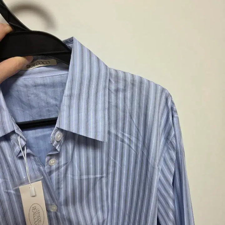 [BUNJANG] Real Coco Stripe Shirt / 리얼코코 스트라이프 셔츠