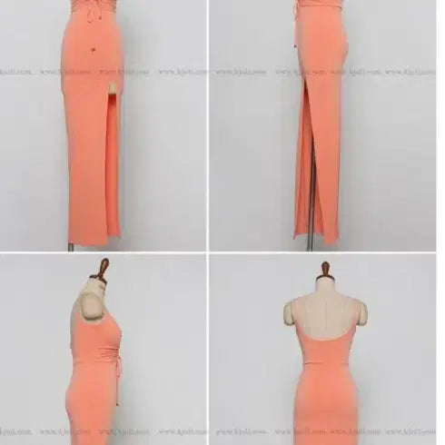 [BUNJANG] Black Duck Long Dress / 국산 깜장오리 홀복제품 롱홀복 롱드레스 s.m각각1장씩