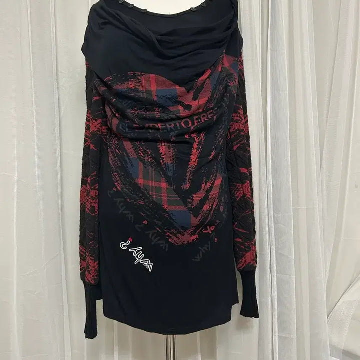[BUNJANG] Punk Drape Dress / 펑크 드레이프 상의 원피스 나나깔