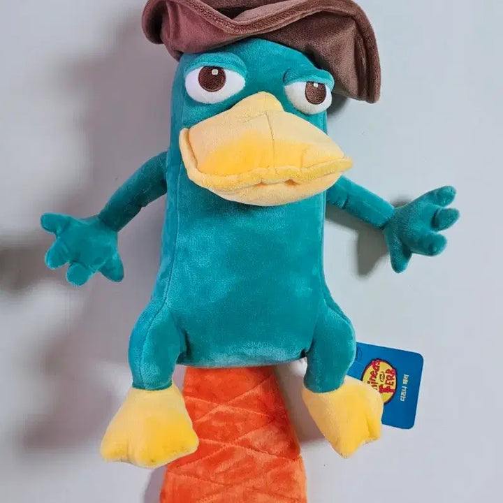 [BUNJANG] Disney Perry the Platypus Standing Plush Medium / 정품 디즈니 스탠딩 오리너구리 페리 인형 중형 (택O)