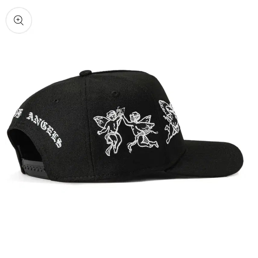 [BUNJANG] Felicity LA Angels Embroidered Snapback Hat / Felicity 검정색 LA 엔젤스 자수 스냅백 새상품