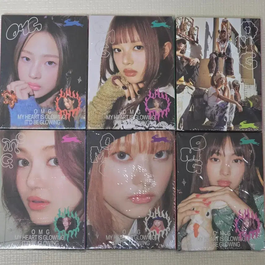 [SOLD OUT] 미개봉 [6종 세트] 뉴진스 OMG 앨범 판매