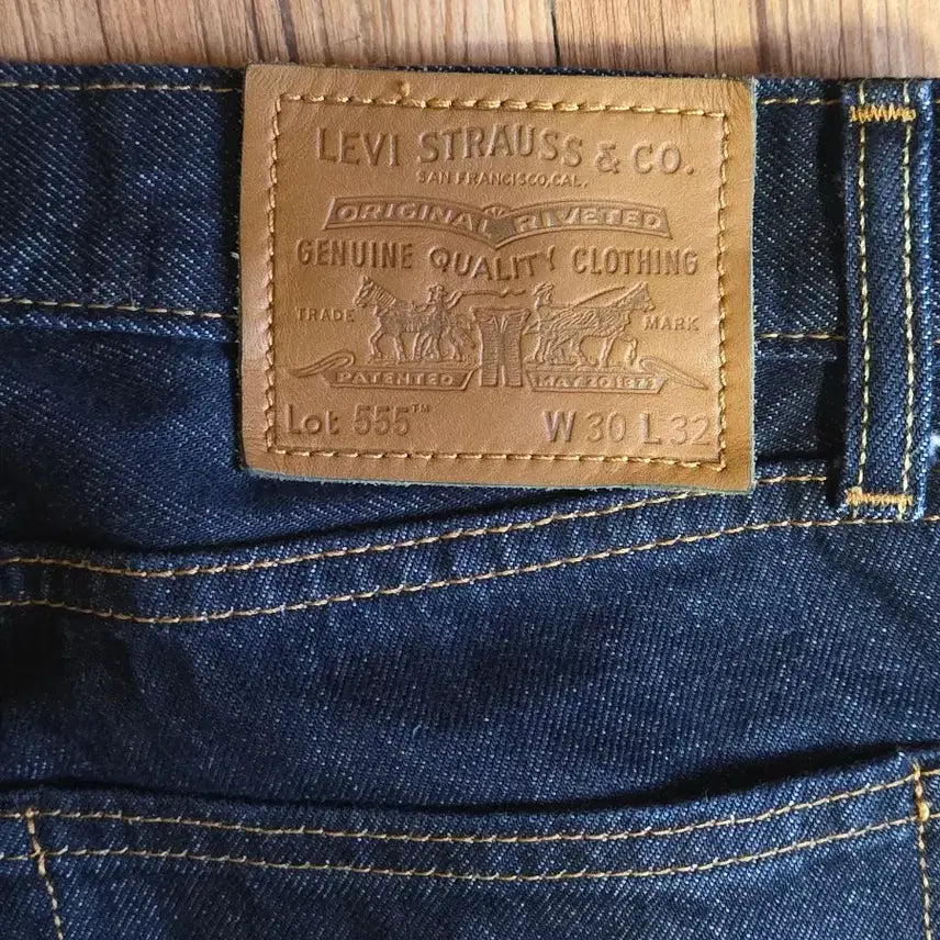 [BUNJANG] Levi's Premium 555 Dark Indigo Jeans / 리바이스 프리미엄 555 30x32 (다크인디고)