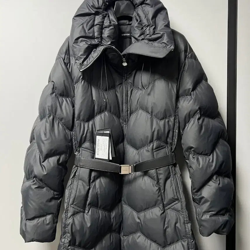 [BUNJANG] System Goose Down Long Padded Jacket / 시스템 구스다운 패딩