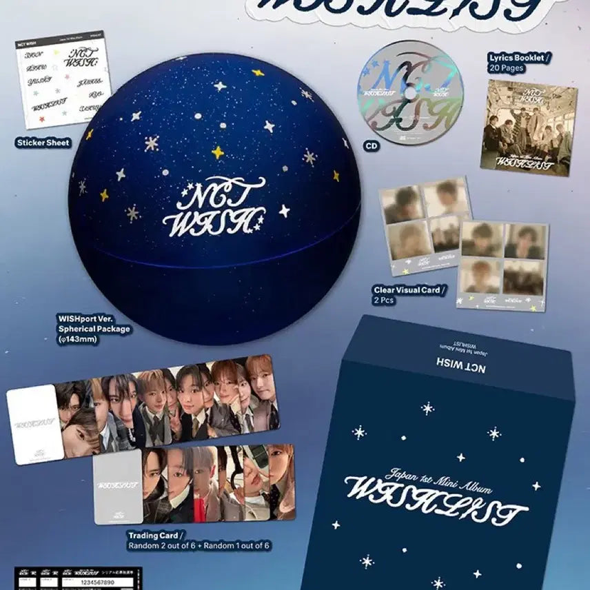 엔시티위시 WISHLIST WISHport ver(미개봉)