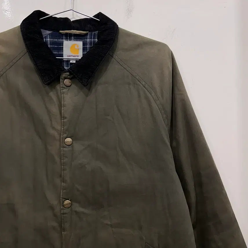 [BUNJANG] Carhartt James Work Jacket / 칼하트 왁스코튼 빈티지 제임스 워크자켓