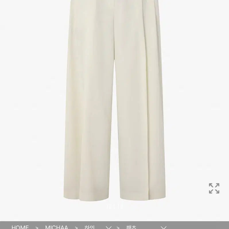 [BUNJANG] M Style Belted Pleated Trousers / 미* 25FW 스타일 벨티드 핀턱 팬츠 (벨트 포함)
