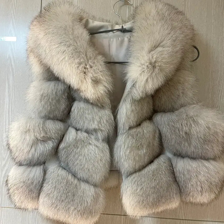 [BUNJANG] Saga Fox Fur Vest / 사가 퍼 베스트 조끼