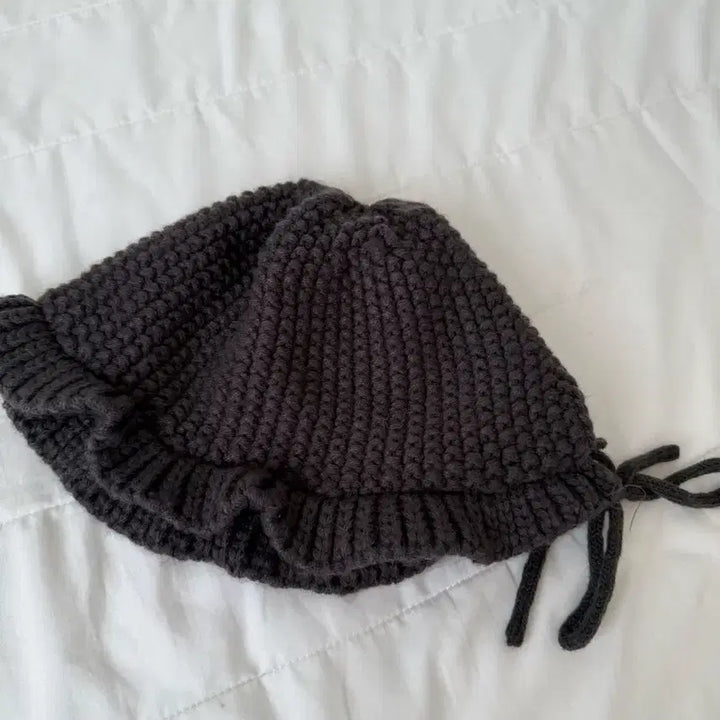 [BUNJANG] Frill Waffle Bucket Hat / 프릴와플버킷햇