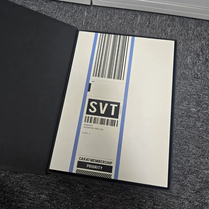 세븐틴 항공틴 캐럿 멤버십 5기 팬클럽 키트 포토북