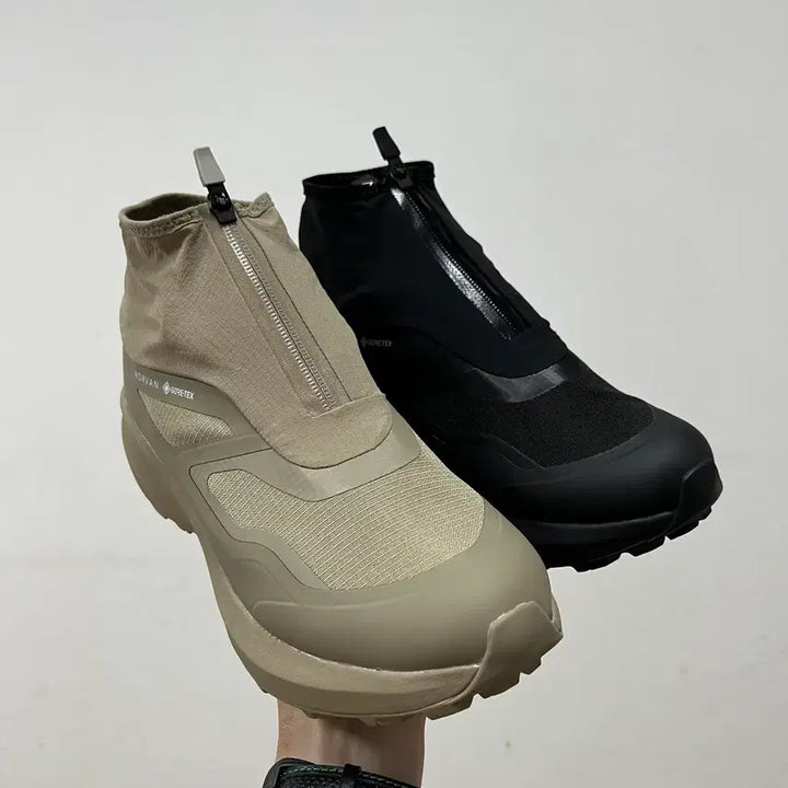 [BUNJANG] Arc'teryx High-Top Leather Sneakers / 아크테릭스 하이탑 가죽 스니커즈 남녀공용 통기 미끄럼방지 운동화