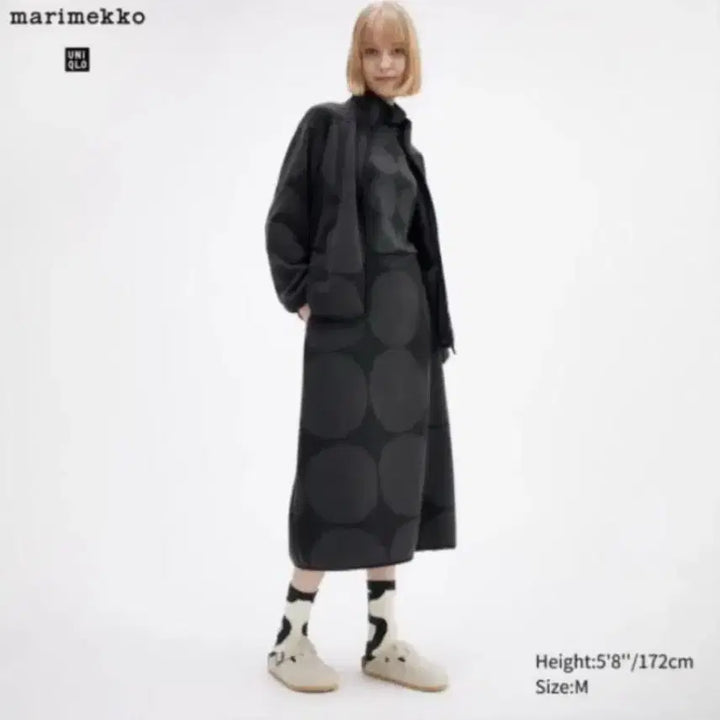 [BUNJANG] Uniqlo Marimekko Fleece Skirt L / 유니클로 마리메꼬 후리스 스커트 L (연늘템)