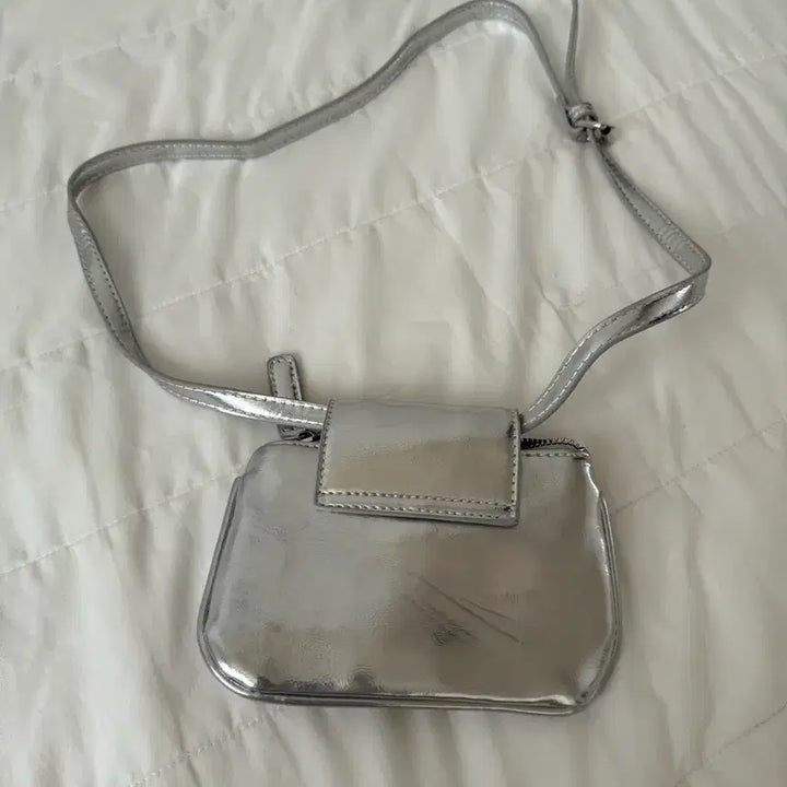 [BUNJANG] Silver Mini Bag / 실버미니백