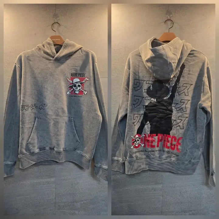 [BUNJANG] Netflix One Piece Collaboration Hoodie / 넷플릭스. 원피스 콜라보 후드티.
