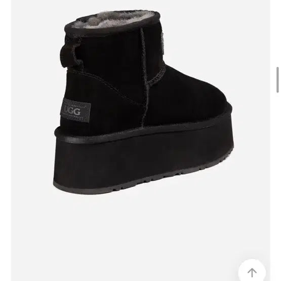 [BUNJANG] UGG Ozwear Classic Knit Logo Mini Platform Boots / UGG 어그 호주 오즈웨어 클래식 니트 로고 미니 플랫폼 부츠